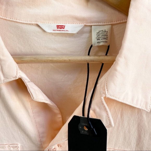 NWT Levi’s Pink Utility Romper - Picture 5 of 7